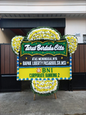 Papan Bunga Duka di Rimbo Pengadang