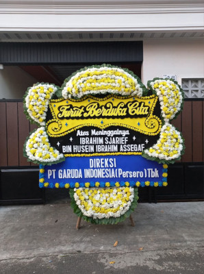 Papan Bunga Duka di Rimbo Pengadang